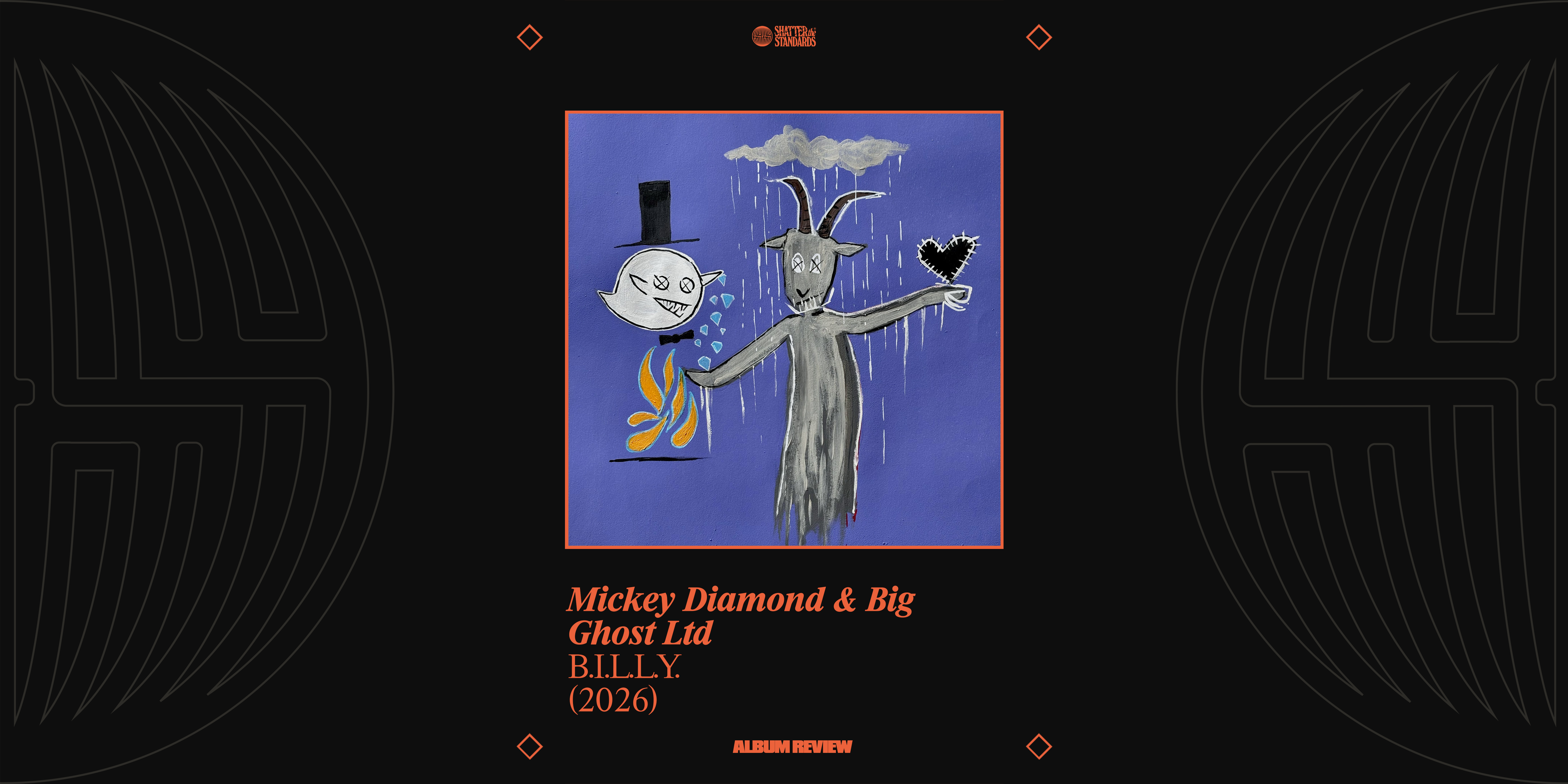 Album Review: B.I.L.L.Y. by Mickey Diamond & Big Ghost Ltd
