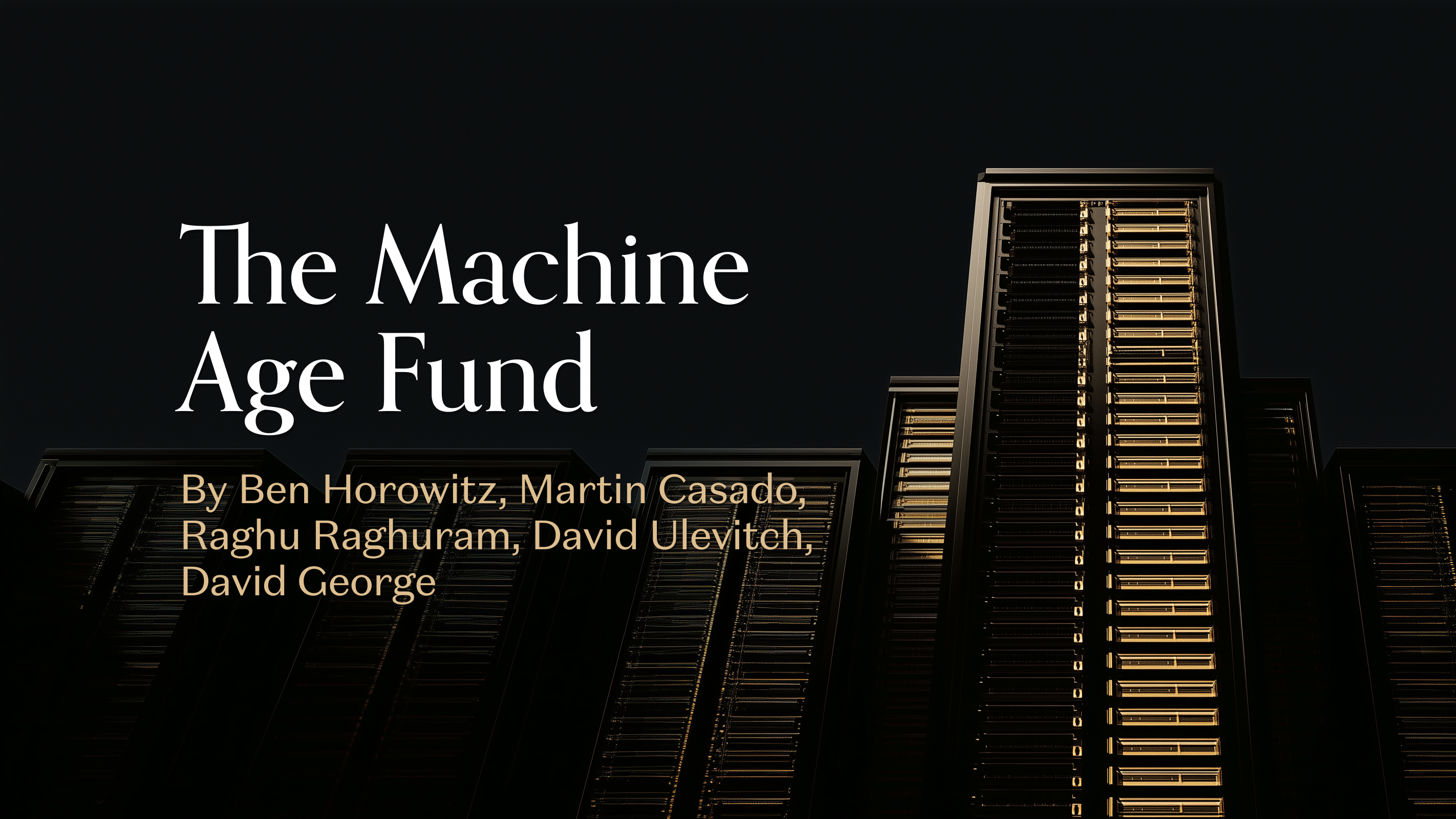 The Machine Age Fund