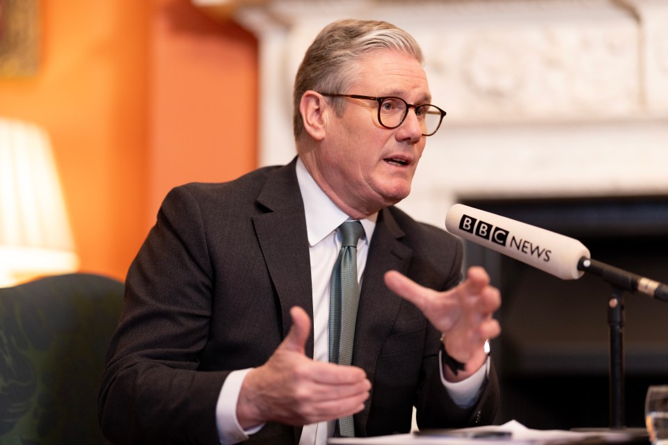 Prime Minister Keir Starmer speaks on Radio 5 Live