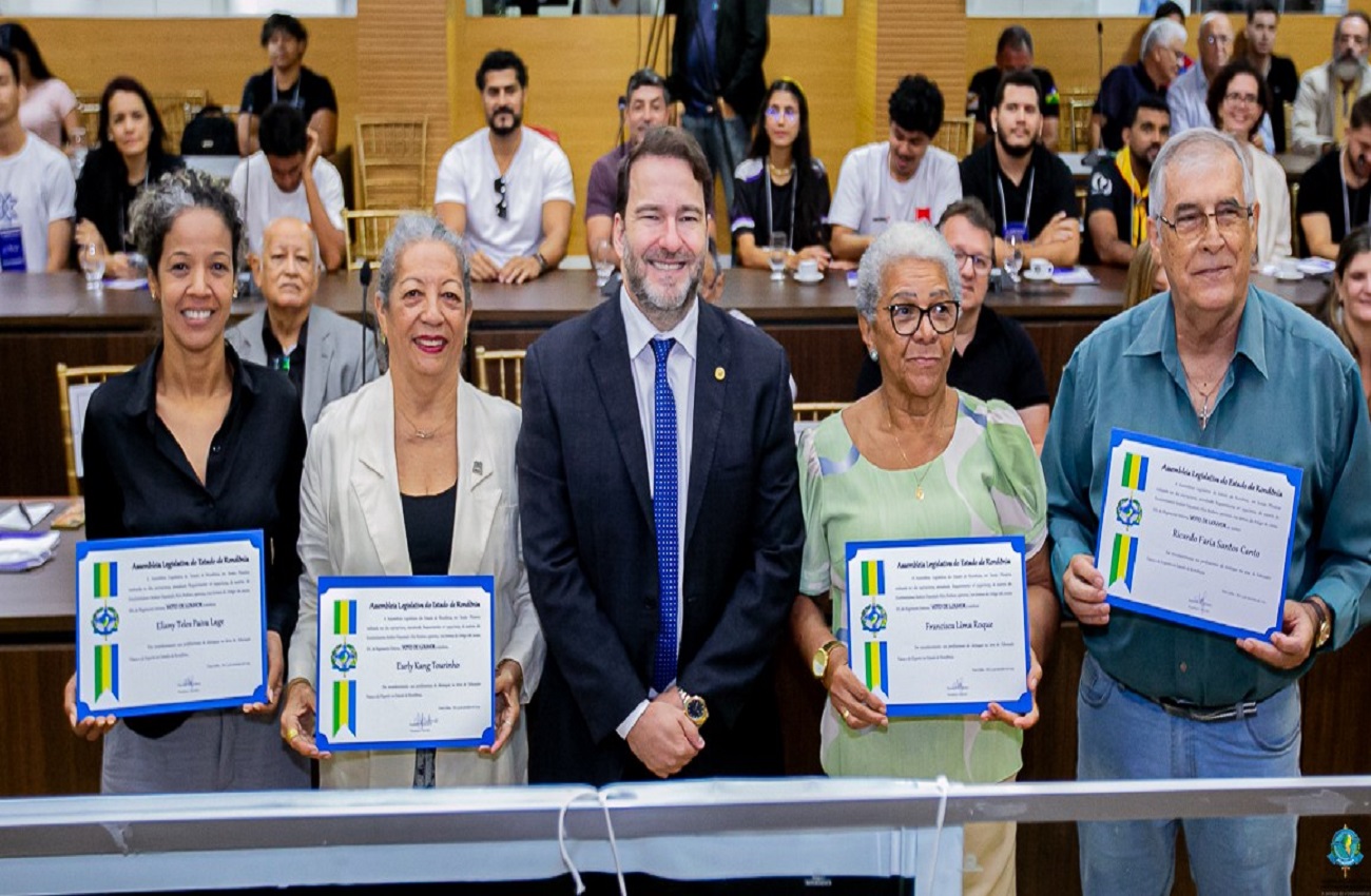 Alero homenageia profissionais da educação física e reforça apoio à educação e esporte
