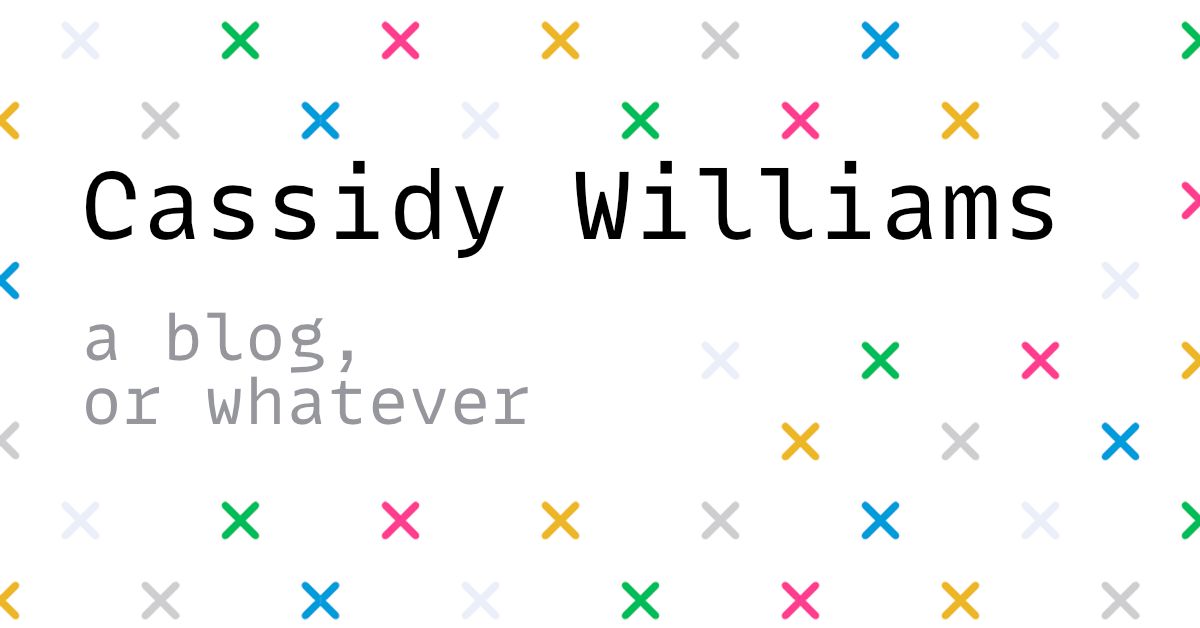 Cassidy's blog