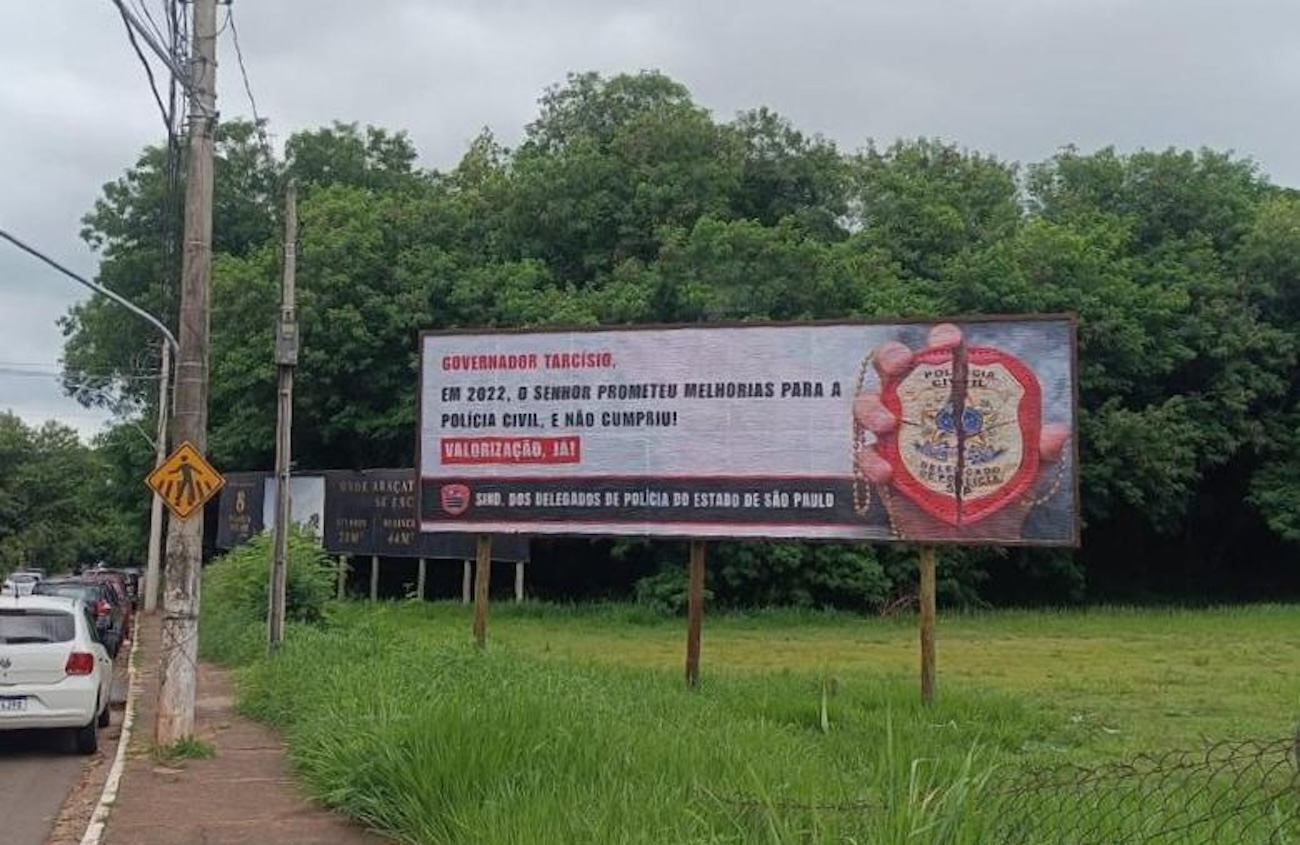 "Policiais não vivem de likes": Delegados denunciam promessas não cumpridas em São Paulo