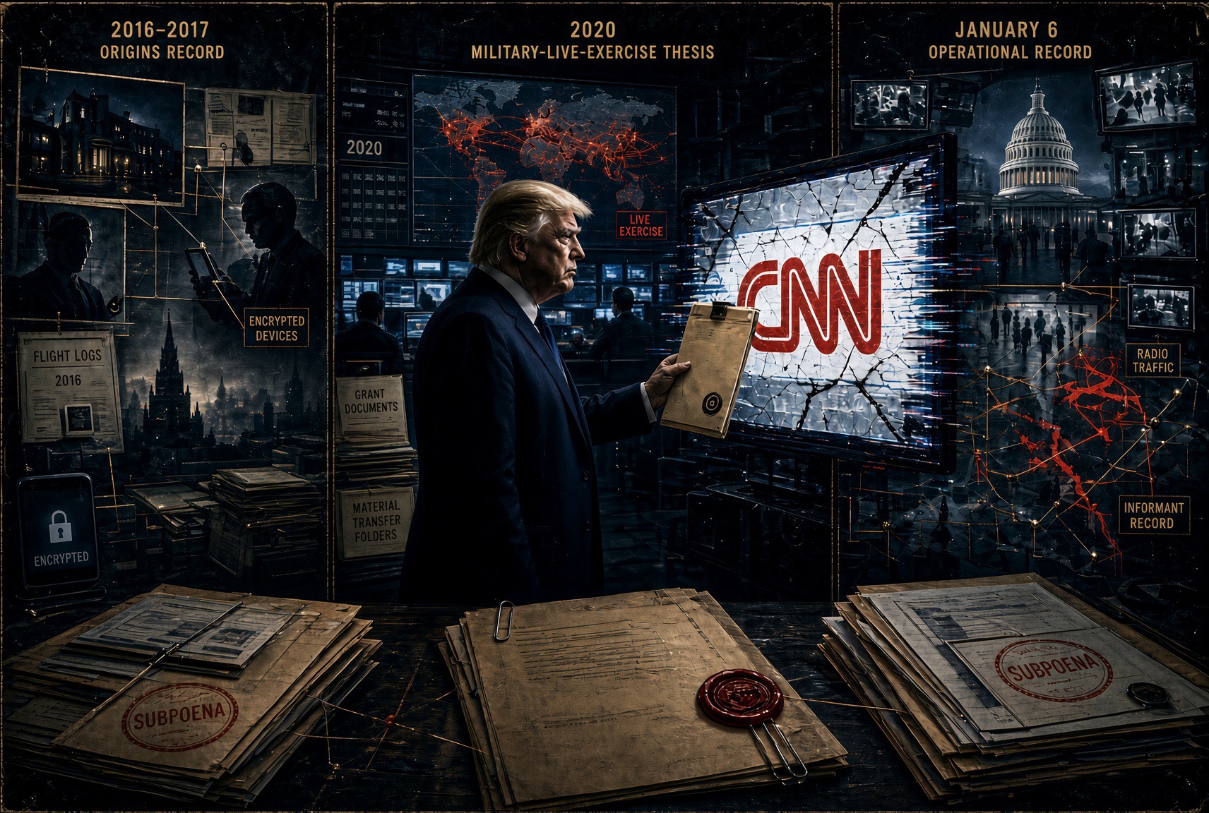 Trump Bans CNN—But Banning Isn’t Investigating 