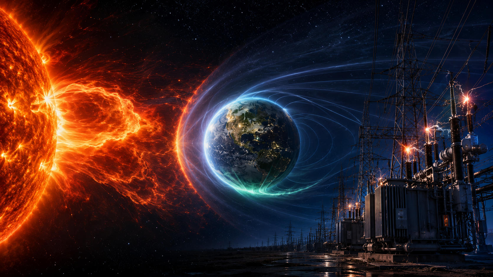 How a Solar Storm Reaches a Transformer