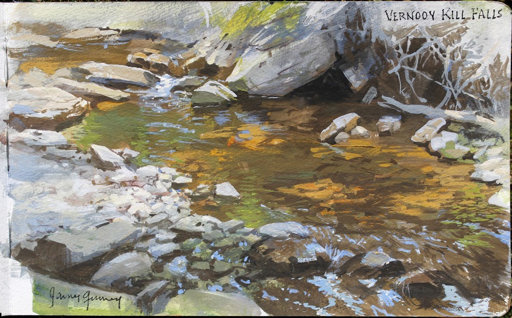 Casein in Your Ears - by James Gurney - Paint Here