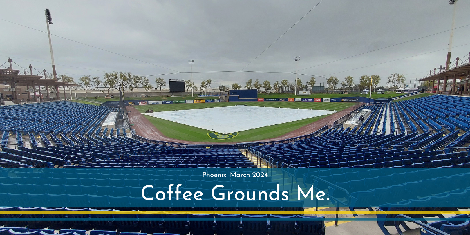 Coffee Grounds Me. Pun intended.