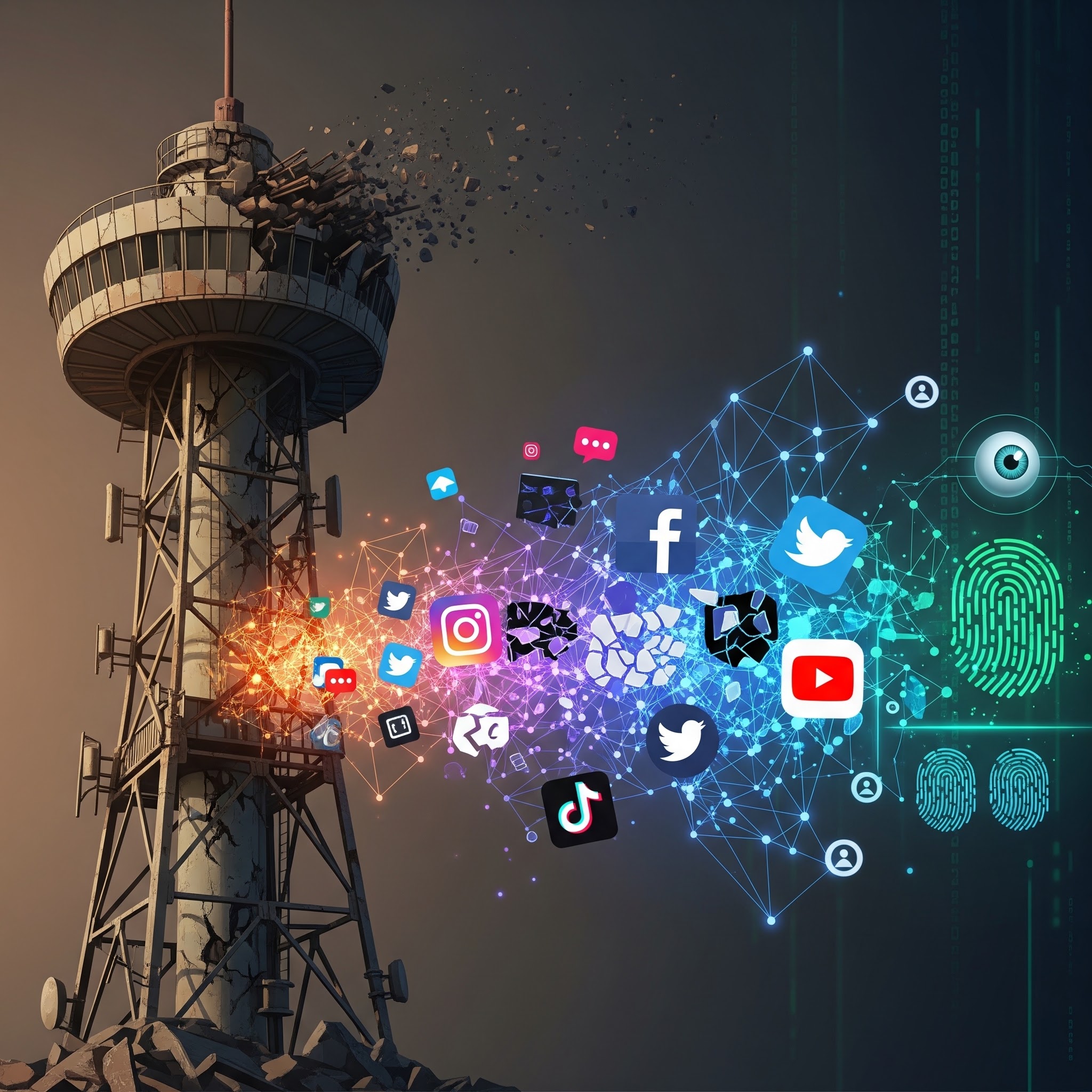 Government Control Social Media Control Set to Fail. The Digital Prison ...