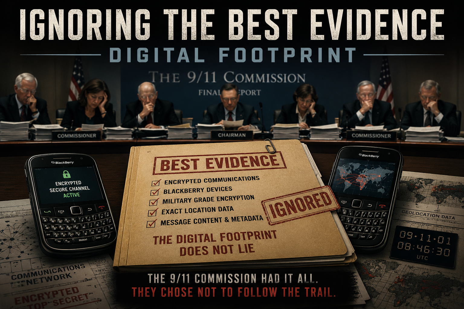 Chasing The Signal - Chapter Three - 9/11 Commission Coverup