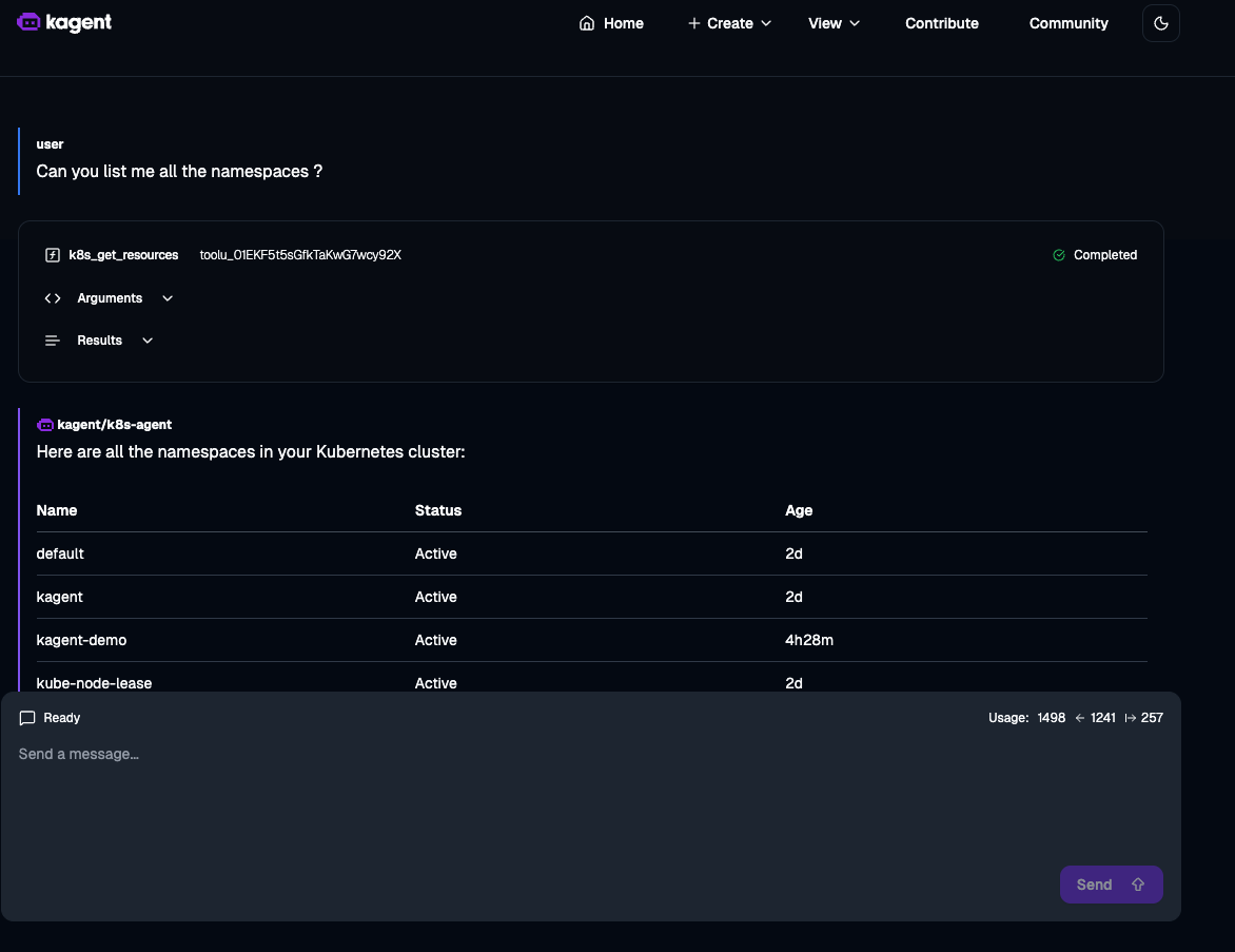 Kagent Ui Example Kagent — The AI Framework Bringing Intelligence to Kubernetes Operations