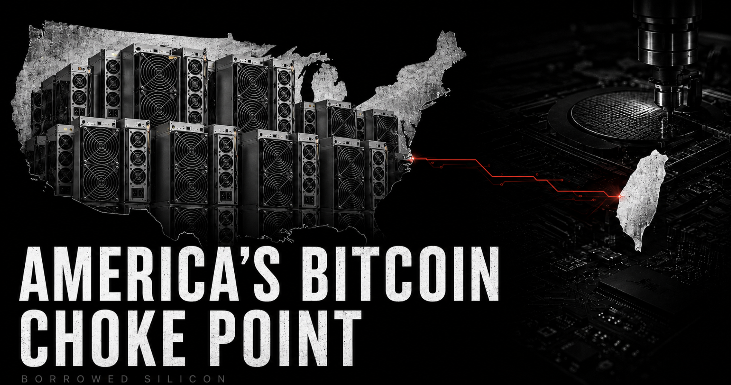 Why America Mines 38% of Bitcoin on Borrowed Silicon