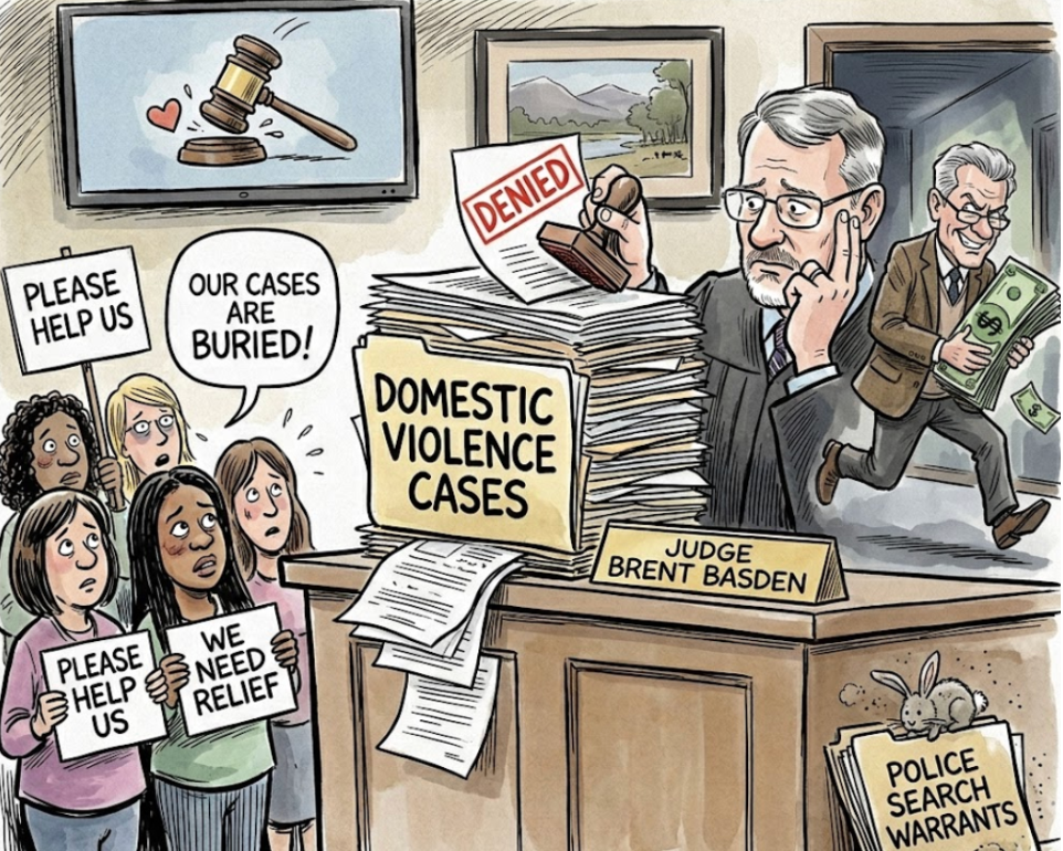 Judge Basden Overseeing Domestic Violence Calendar