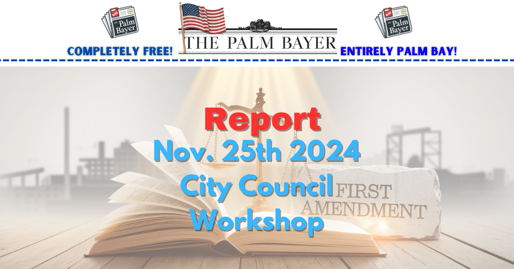 Image for article: Palm Bay City Council Holds Workshop on City Manager Termination: Transparency and Legal Concerns