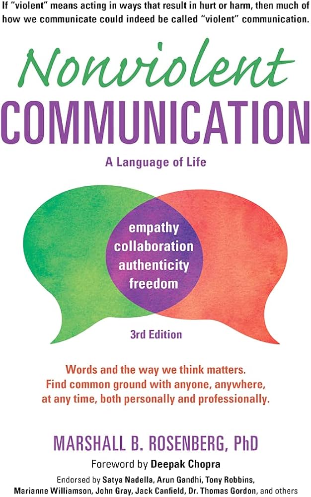 Nonviolent Communication: A Language of Life: Life-Changing Tools for  Healthy Relationships (Nonviolent Communication Guides)