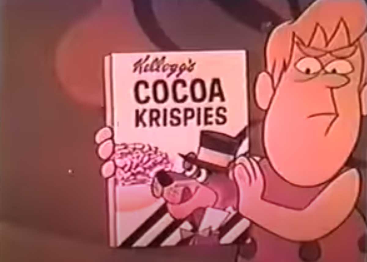 Cocoa Krispies Cereal is the King of the SpokesCharacter