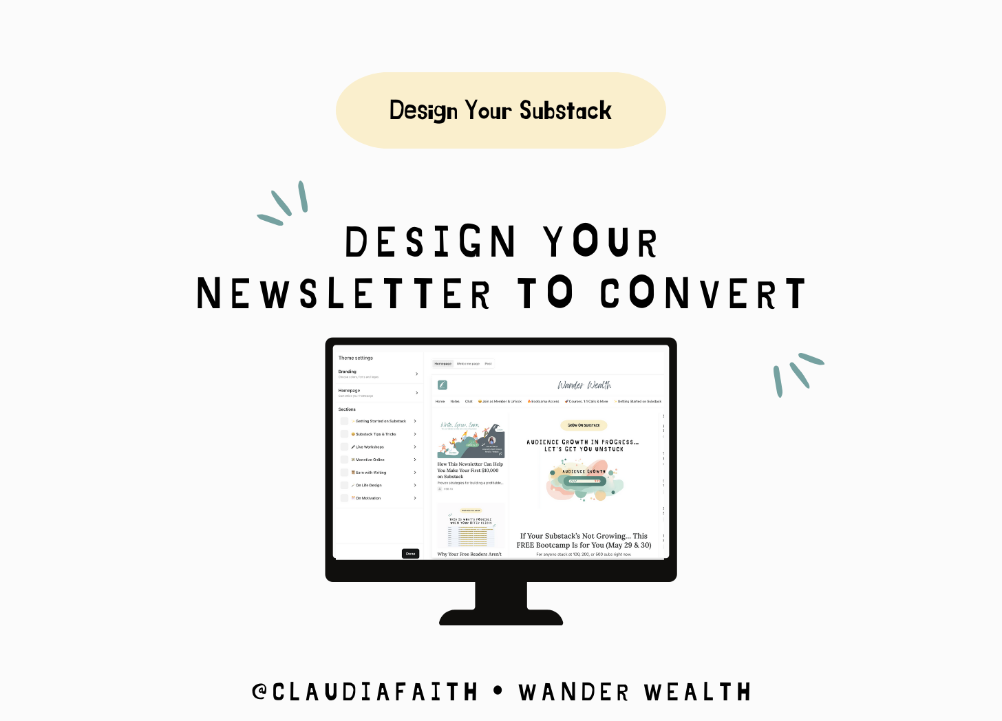 Make Your Substack Look Irresistible (No Design Degree Needed)