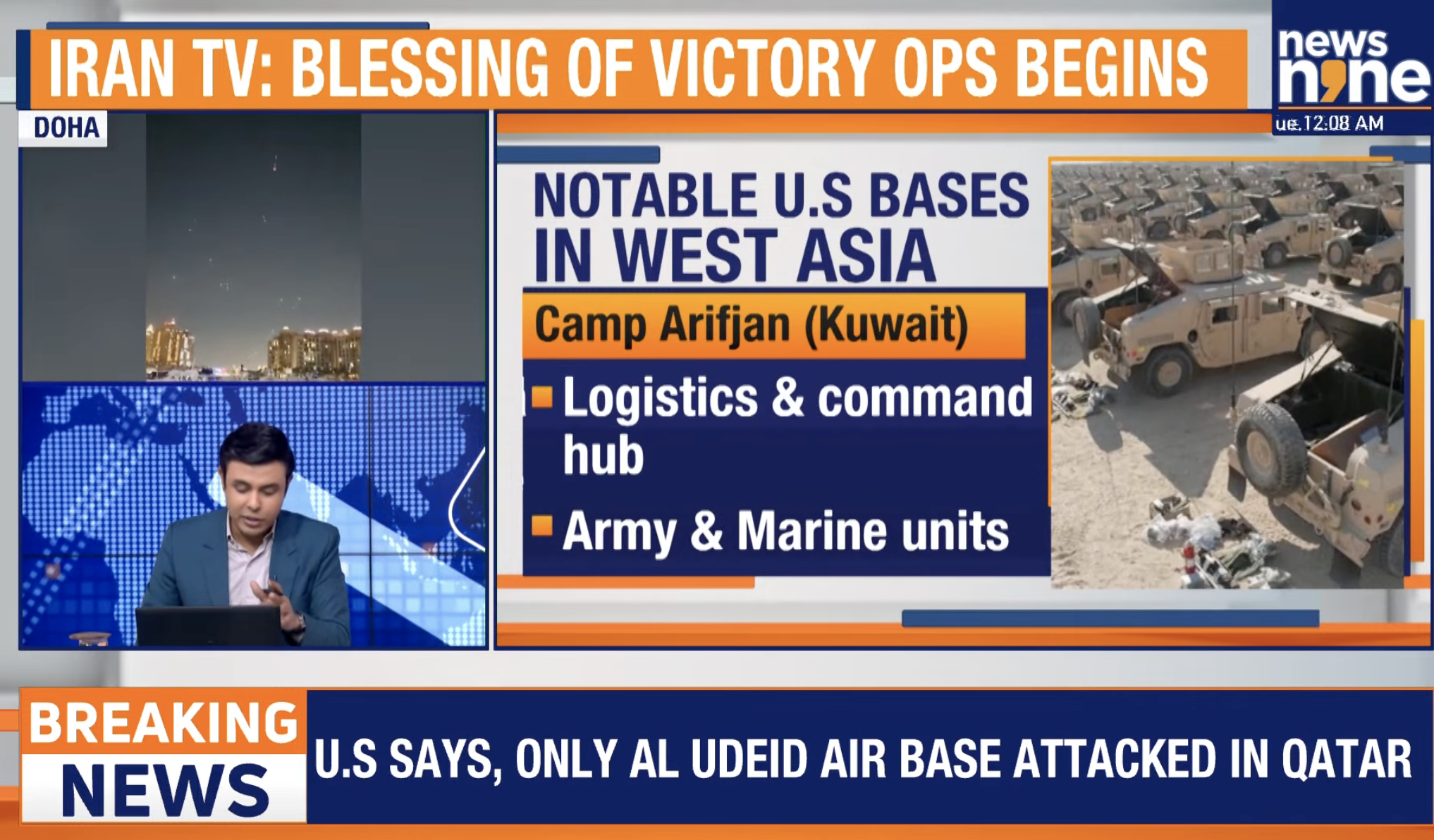 Irã ataca base militar dos EUA no Catar: tensões escalam no Oriente Médio