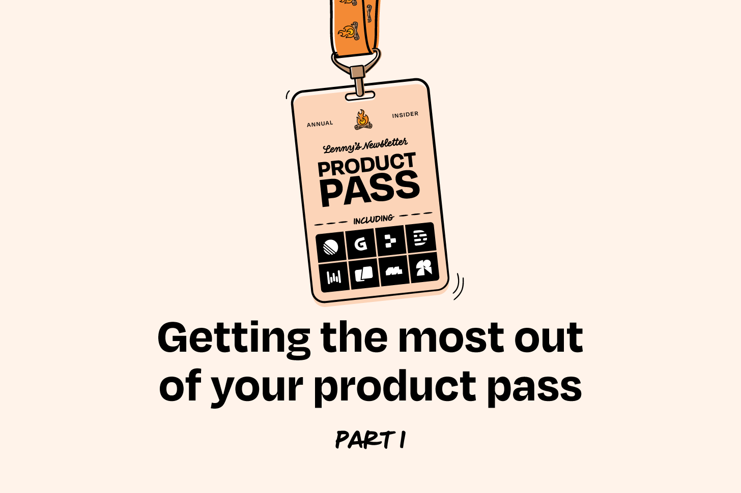 Image from How to get the most out of your product pass, part 1