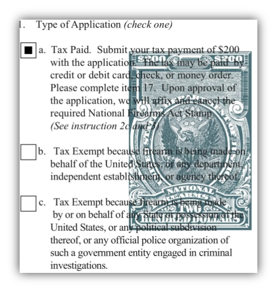How to Complete an ATF Form 1 for an NFA Trust