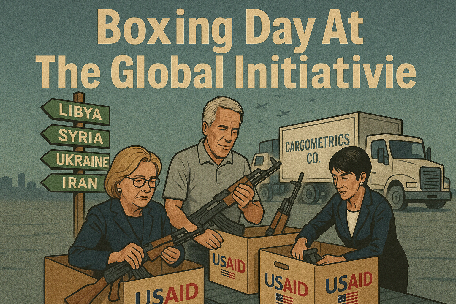 Evidence Prep For Upcoming Clinton Global Initiative Indictments - Part One