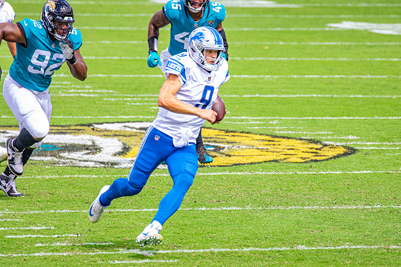 photo of former Detroit Lions quarterback Matt Stafford