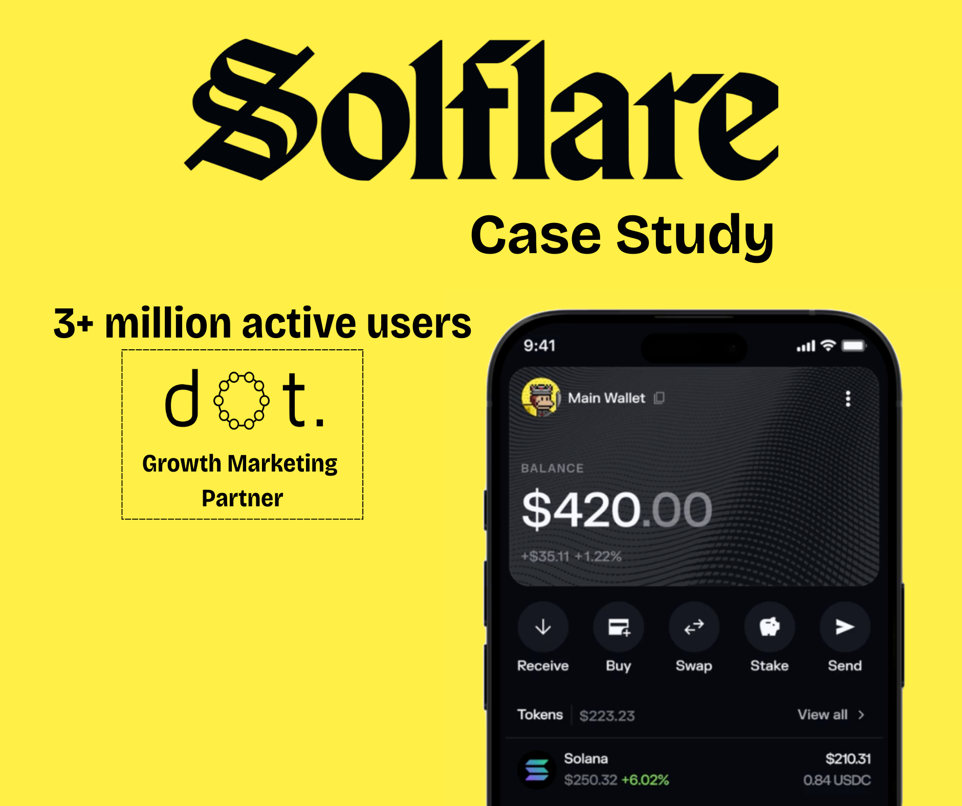Case Study: Solflare x DOT