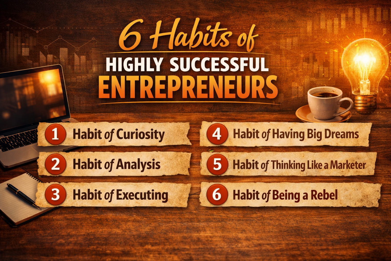 6 Habits of Highly Successful Entrepreneurs
