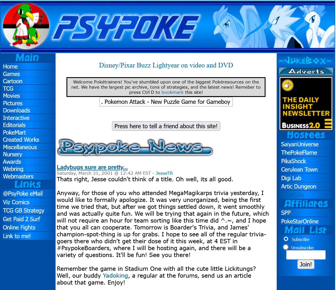 Psypole Interview with Psypoke - Johto Times