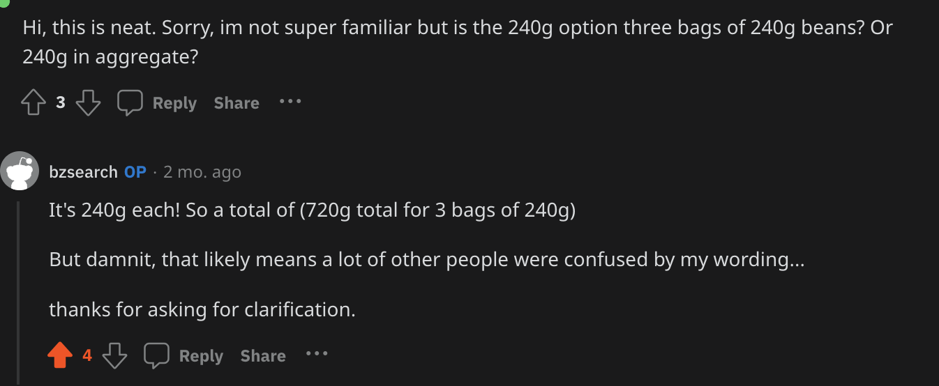 Customer confusion examples
