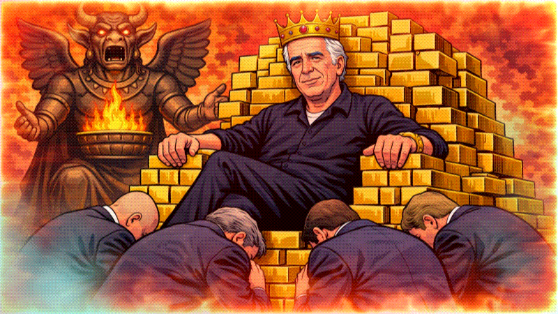 Why Did Epstein Name His Bank Account After a Child-Eating Demon?