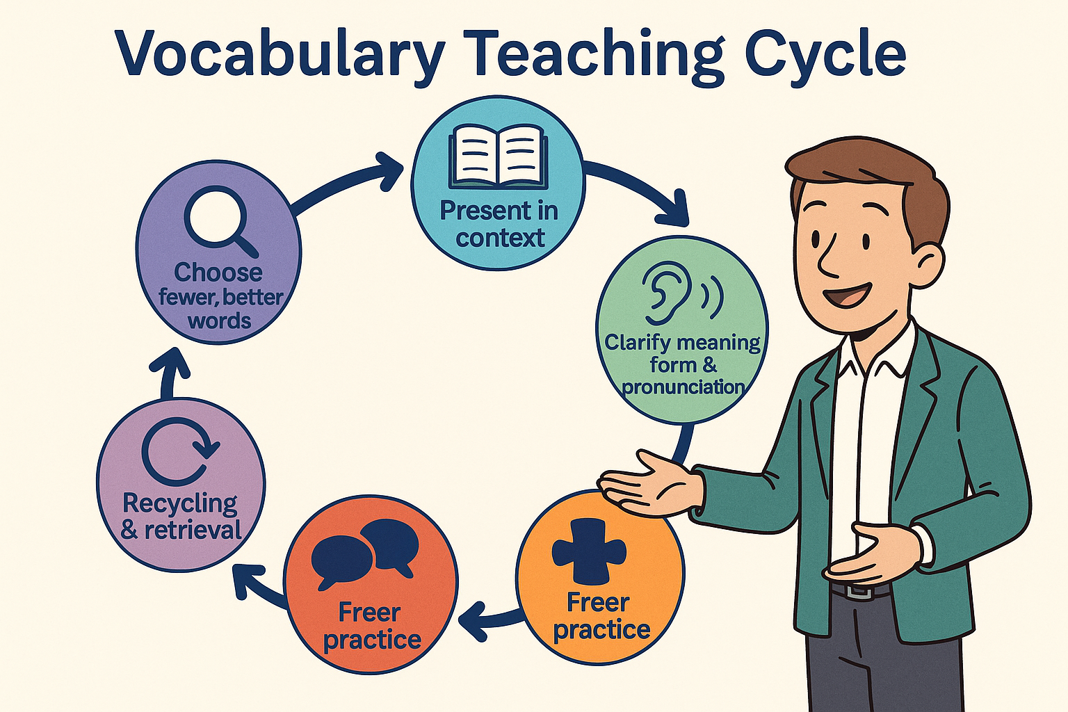 How to Teach Vocabulary, Step-by-Step - by David Weller
