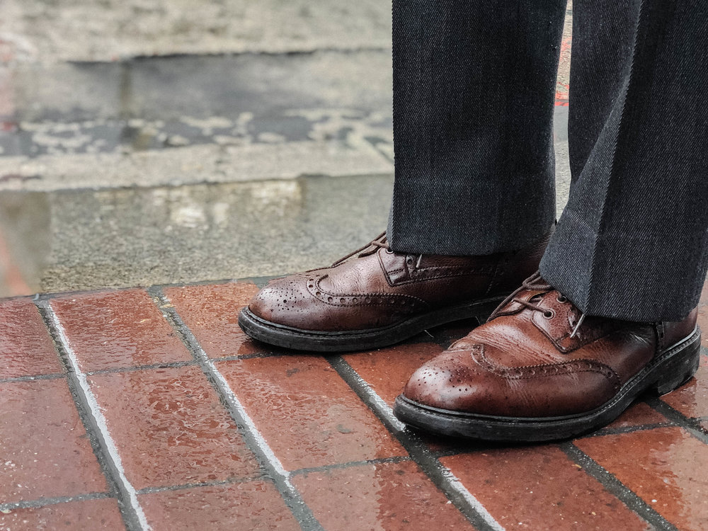 leather dress shoes in rain for the - by Edwin Zee PRD-Season_PRE SPRING 26