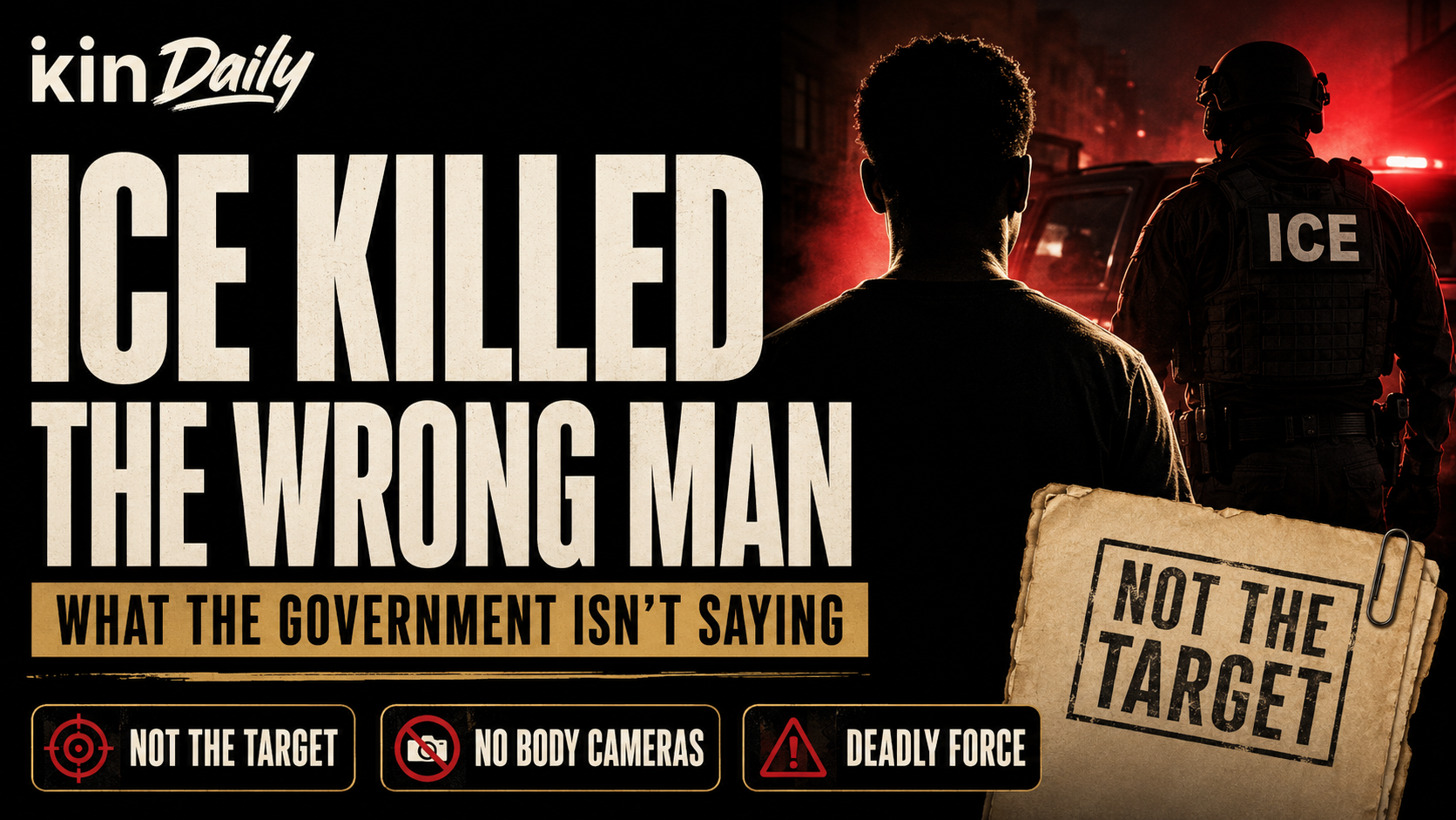 ICE Killed a Man Who Wasn’t the Target. Now the Government Controls the Evidence