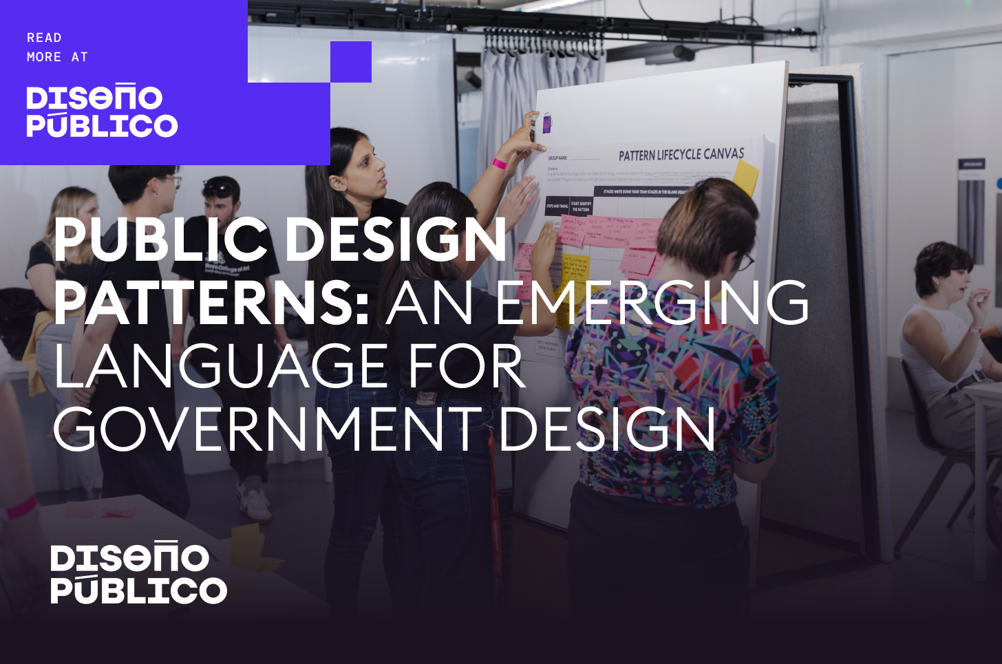 Public Design Patterns: an emerging language for government design