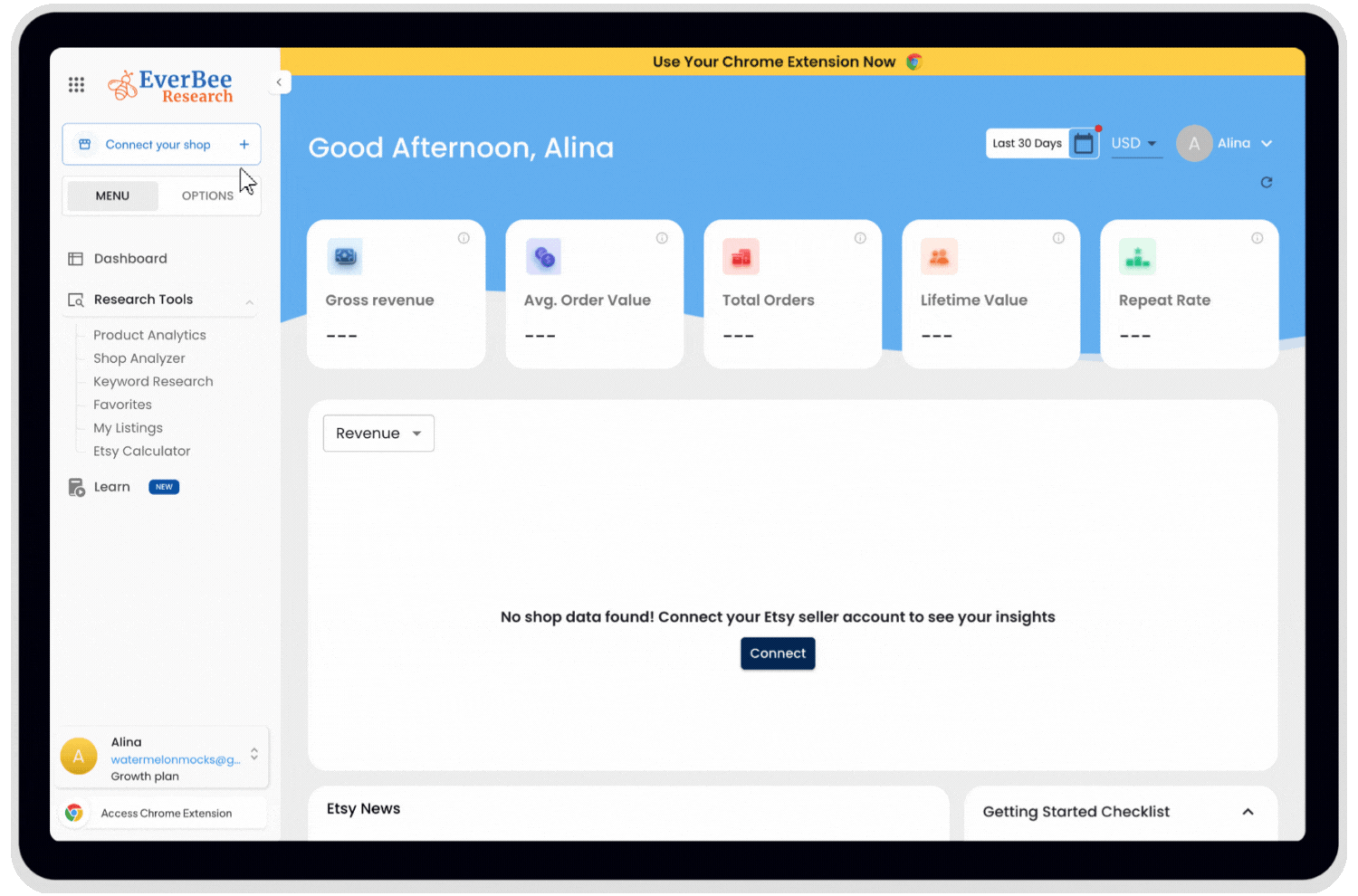 Tutorial: Everbee Research - by Alina
