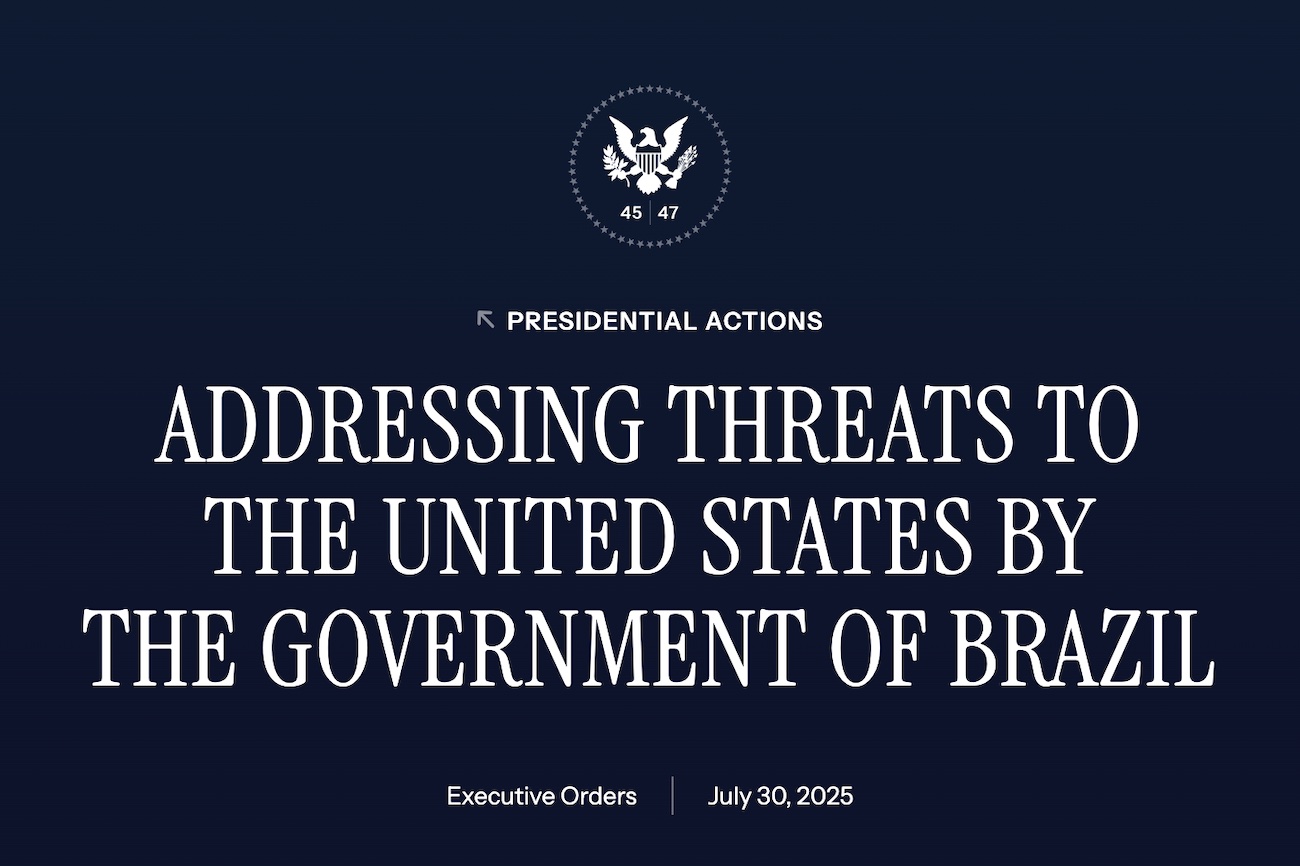 Veja a lista oficial completa da Casa Branca de produtos brasileiros taxados e não tarifados