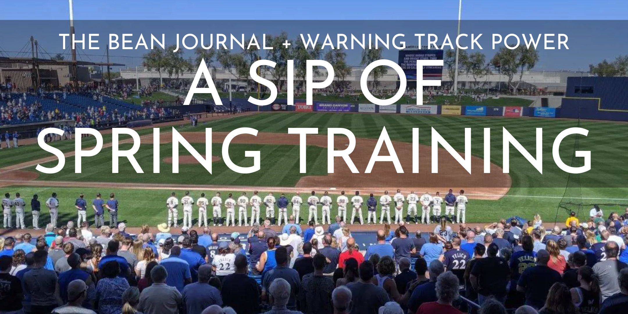 A Sip of Spring Training