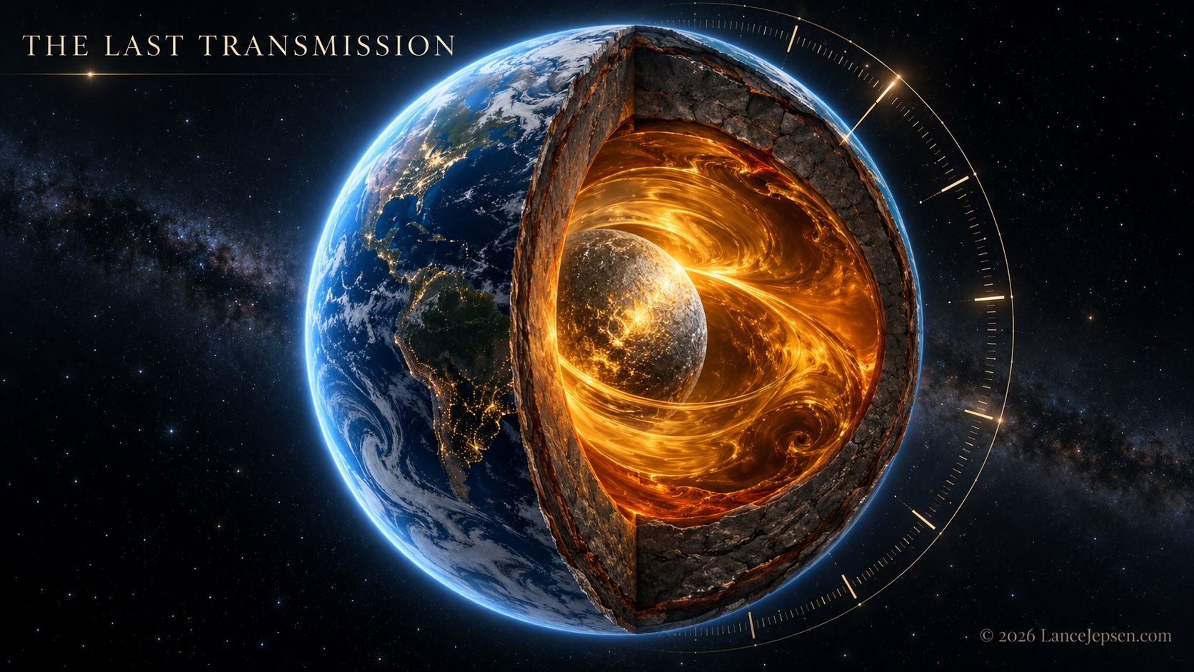 The Earth Has a Hidden Hand on the Clock