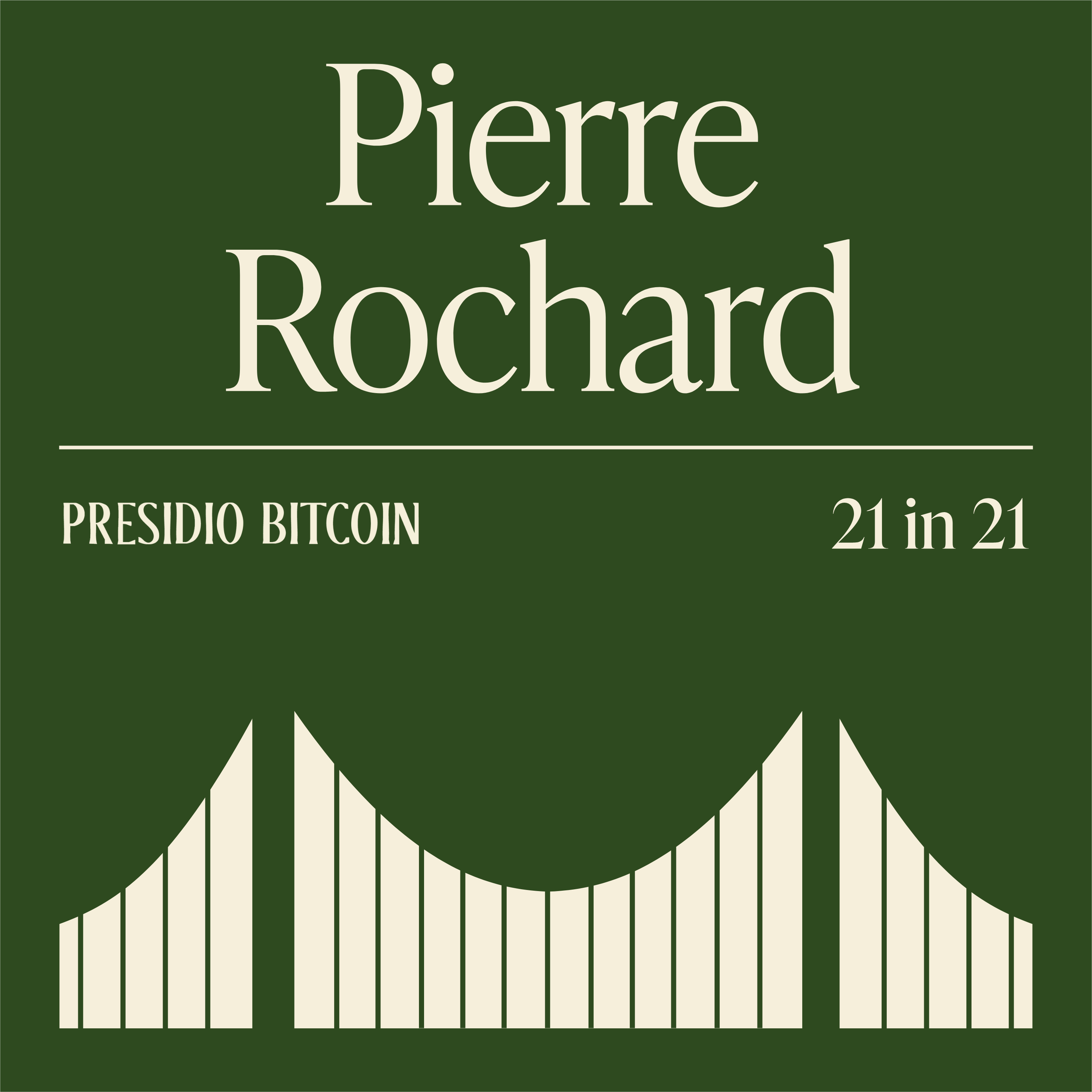21 in 21: Pierre Rochard - Presidio Bitcoin