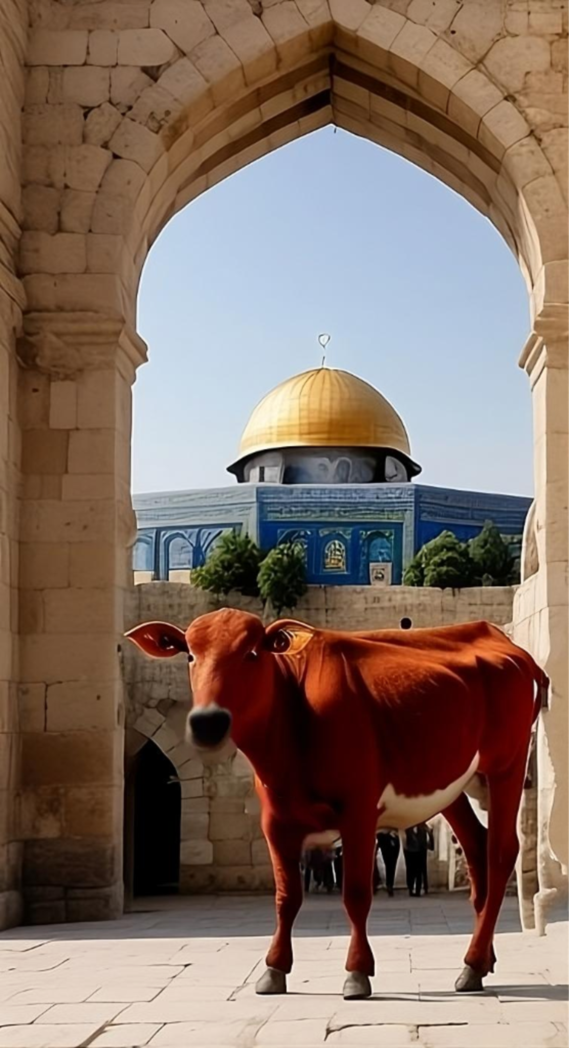 Al-Aqsa & the red heifer
