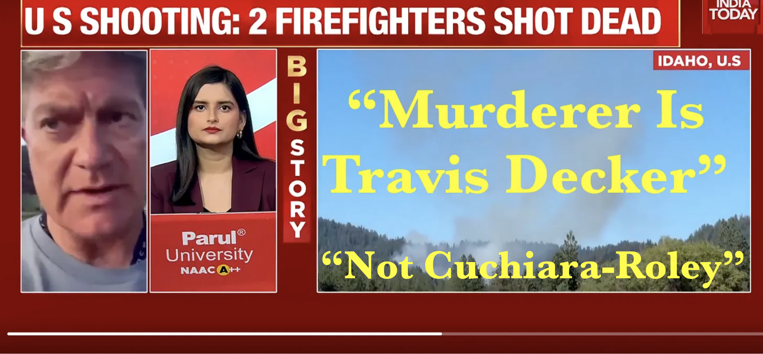 Special Forces Child Killer Murders Two Firefighters, Kills Patsy Wess Cuchiara-Roley