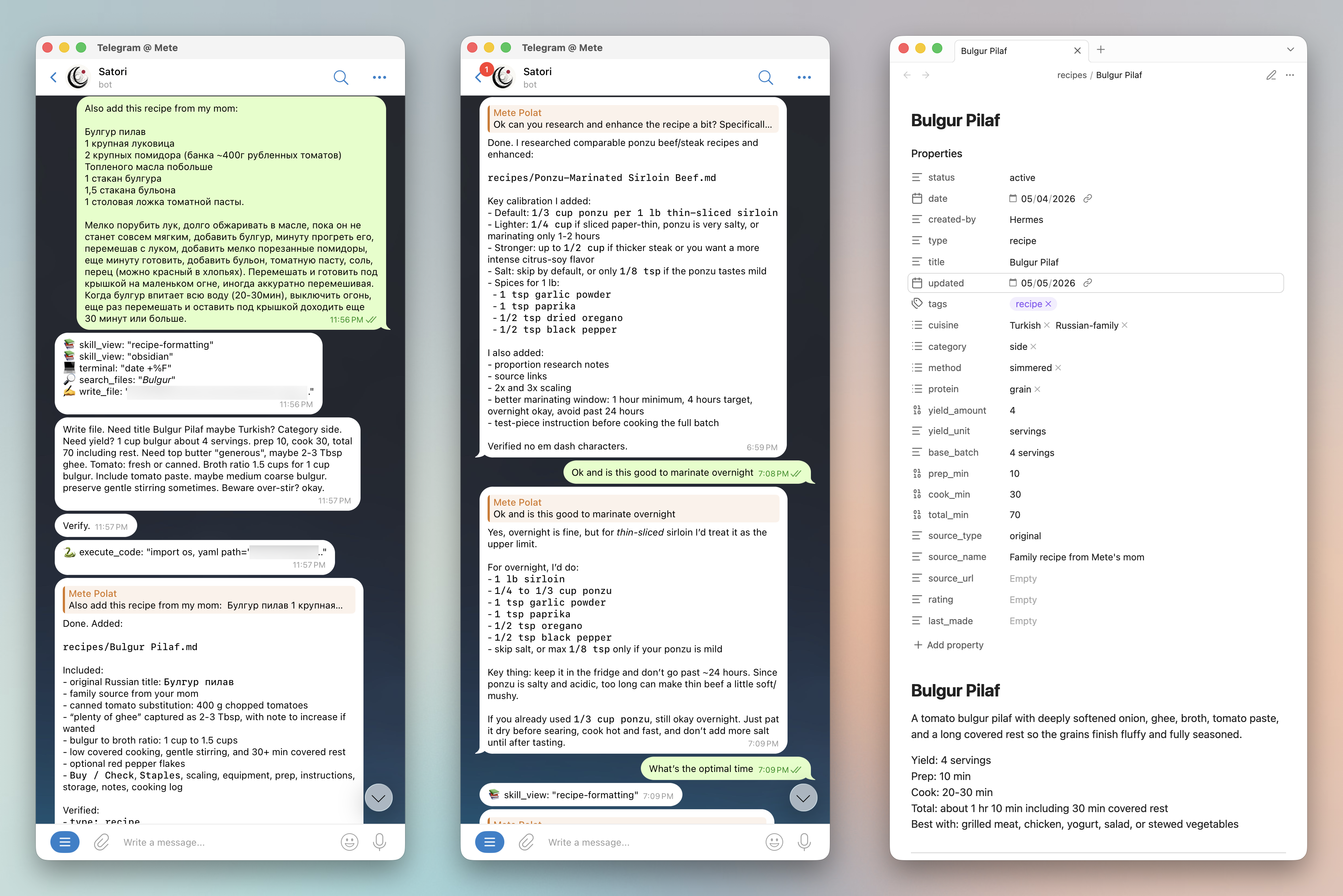 #013: My Hermes & Obsidian Setup and Use Cases