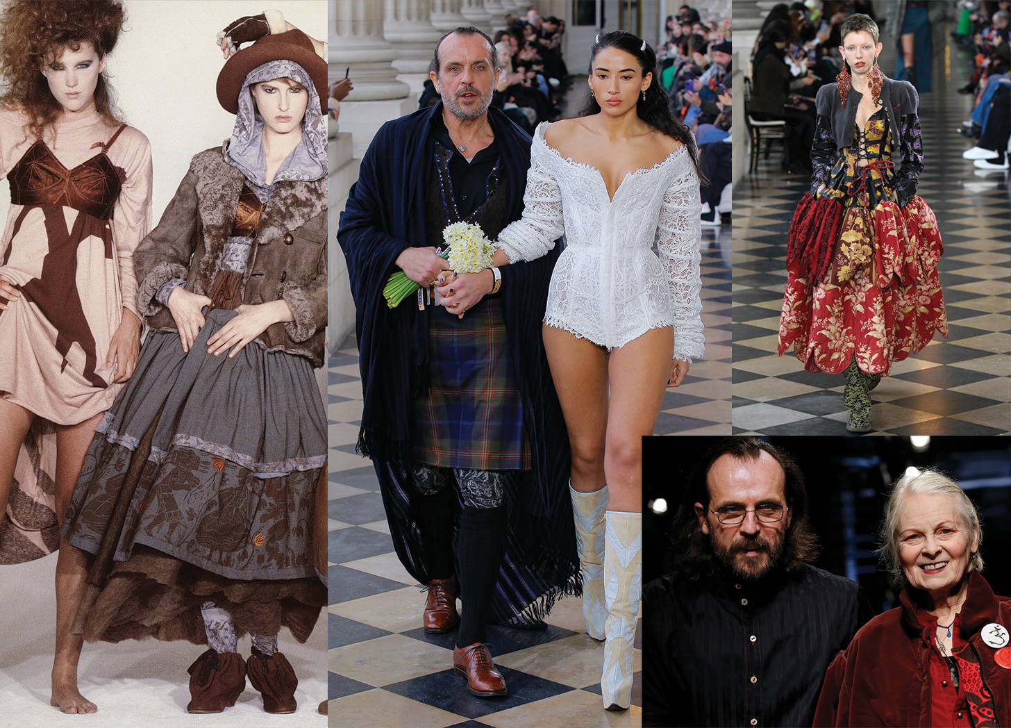 Andreas Kronthaler's Fall '23 Tribute to Punk Fashion's Matriarch