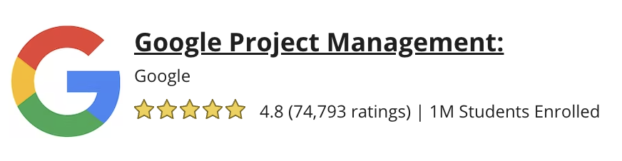 [Course Review] I Finished Google's Project Management Course in 1 Month