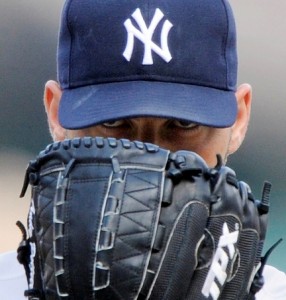 Pettitte Stare down