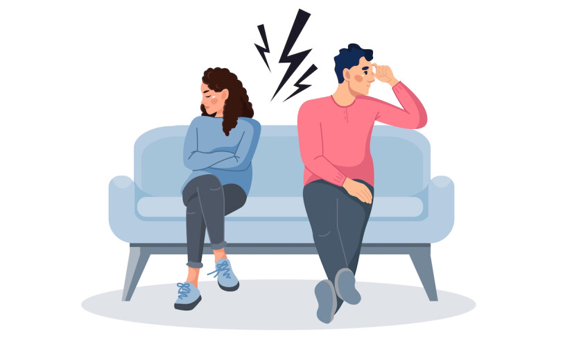 The reason why couples keep having the same fight