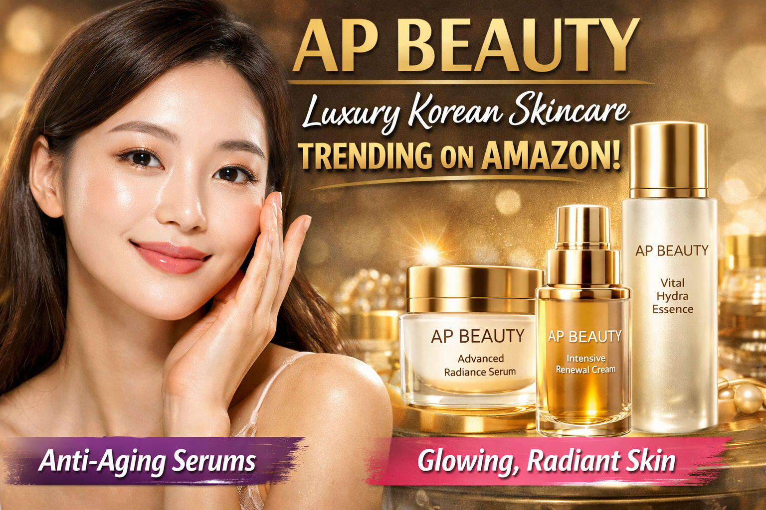 AP Beauty: Luxury Korean Skincare Trending on Amazon for Radiant, Anti-Aging Skin