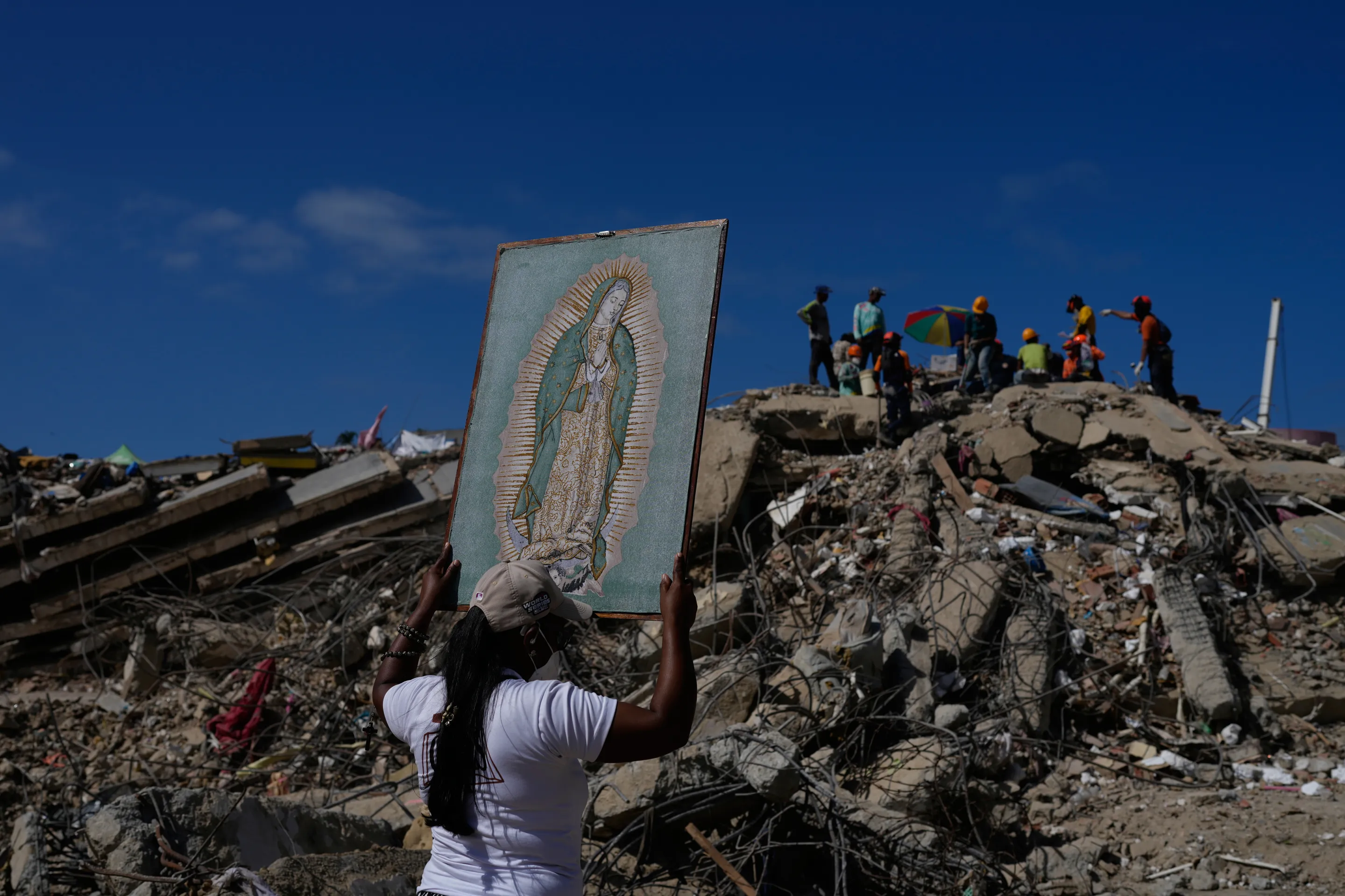 Devastation in La Guaira, Venezuela