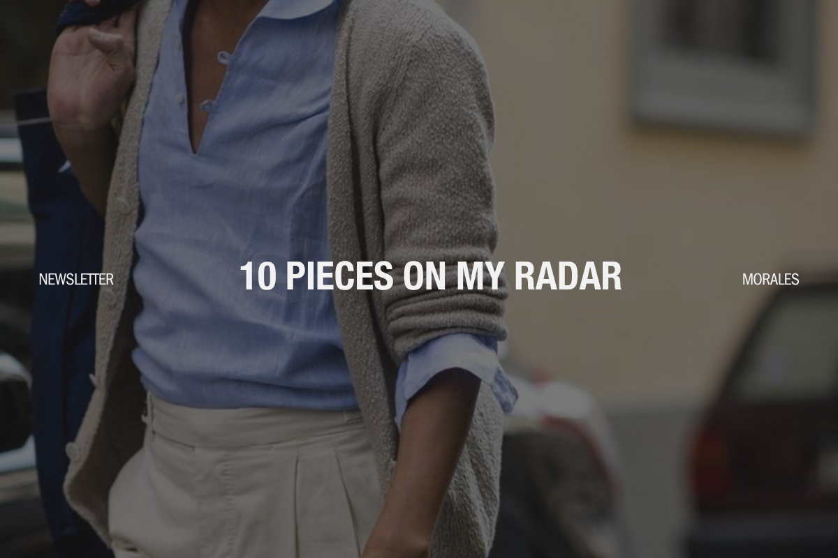 10 piezas que tengo ahora mismo en mi radar