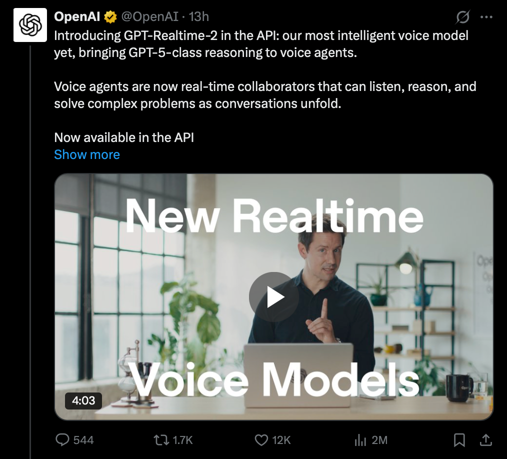 SOTA AI voice model comparison chart