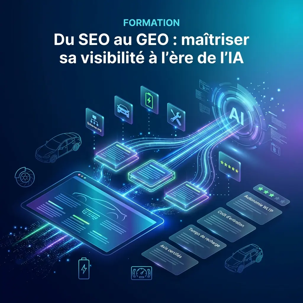 Votre êtes bloqué par le SEO ? Passez à la vitesse supérieure avec une formation au GEO